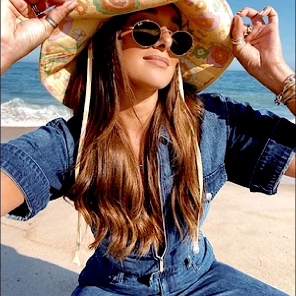 WeWoreWhat Denim Flight Suit - Picture 1 of 6